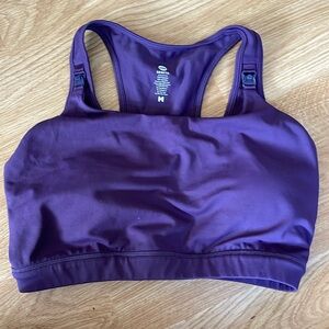 Nursing Sports bra with phone pocket